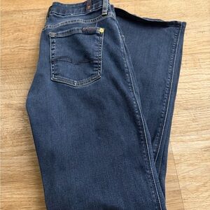 Dark Blue Denim Jeans